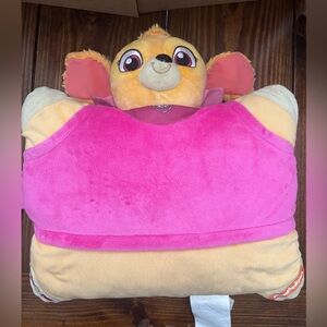 Paw Patrol Skye Pillow Pet Plush Pillow 2-in-1